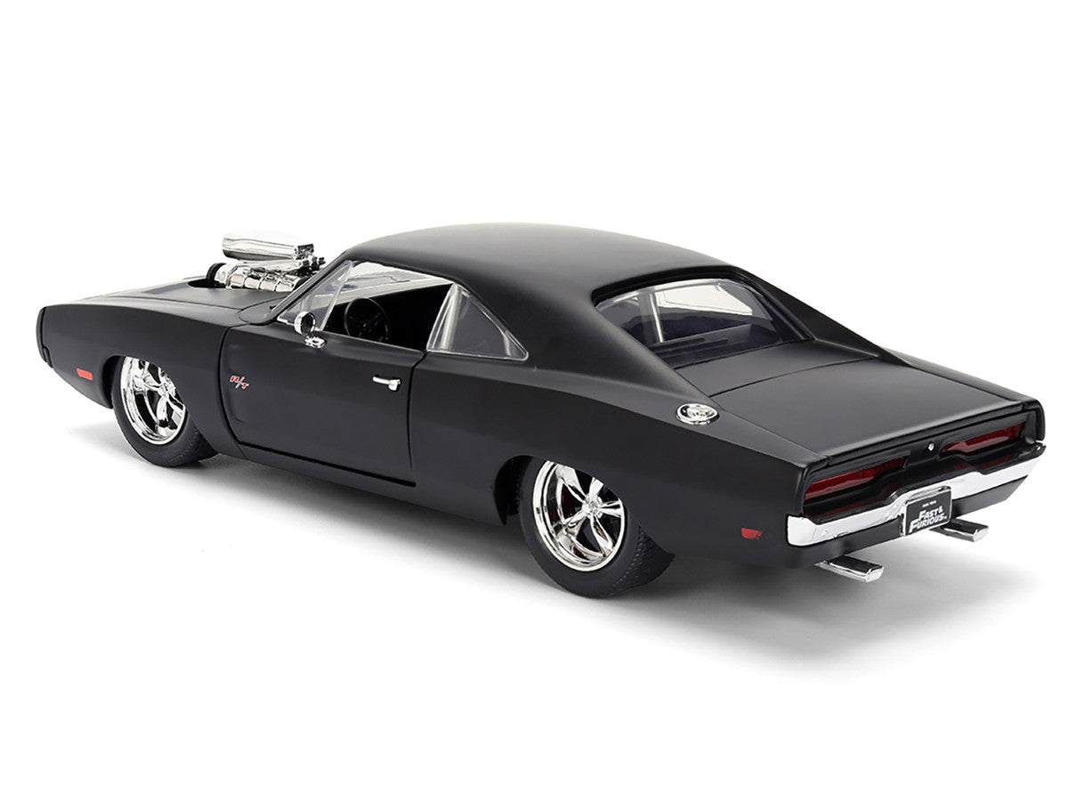 1970 Dodge Charger R/T Matt Black &quot;Fast &amp; Furious&quot; (2009) Movie &quot;Fast &amp; Furious&quot;