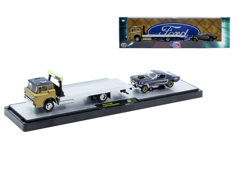 1990 Ford C-8000 and 1966 Ford Mustang Gasser (36000-87B) (M2 Machines-Auto-Haulers Release 87)