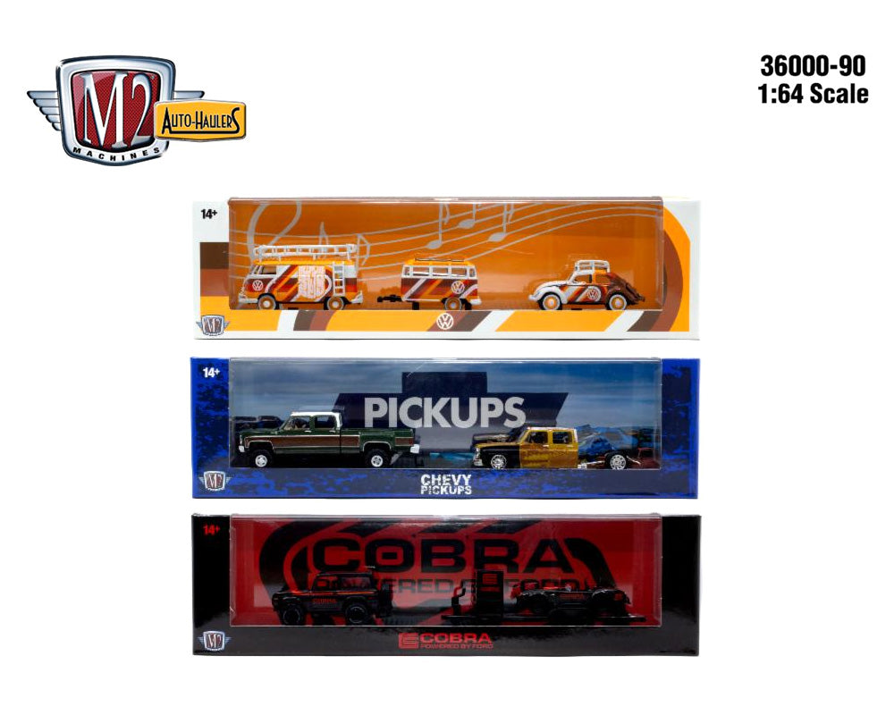 M2 Machines-Auto-Haulers Release 90 - 3-Piece Set  (36000-90)
