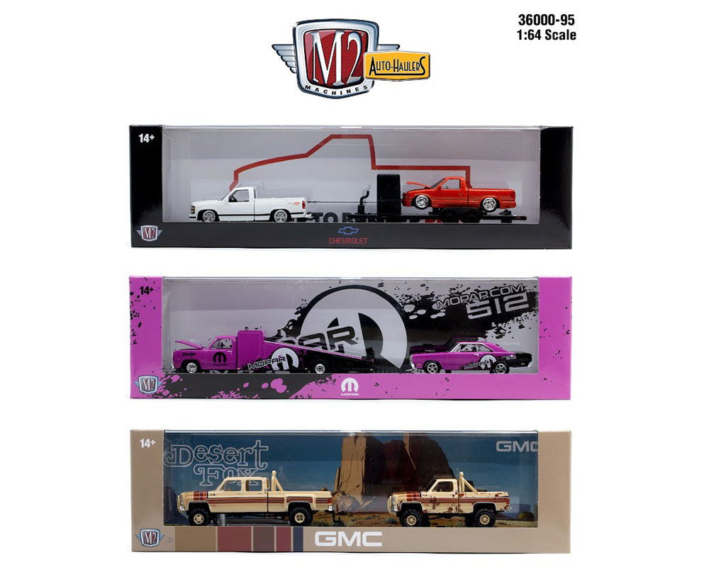 M2 Machines-Auto-Haulers Release 95 - 3-Piece Set  (36000-95)