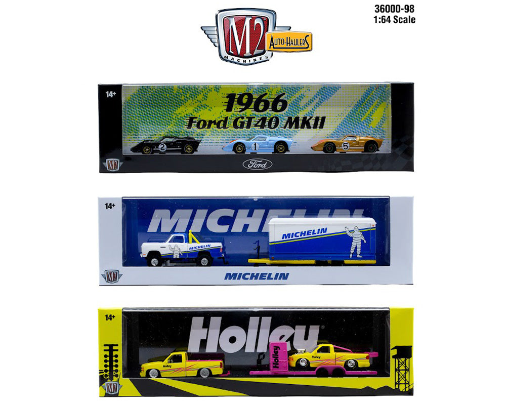 (PRE-0RDER 2026) M2 Machines-Auto-Haulers Release 98 - 3-Piece Set  (36000-98)