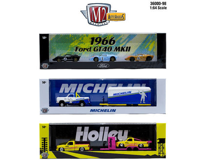 (PRE-ORDER 2026) M2 Machines-Auto-Haulers Release 98 - 3-Piece Set  36000-98