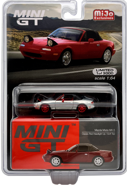 CHASE CAR-Mazda Miata MX-5 Headlight Up Soft Top
