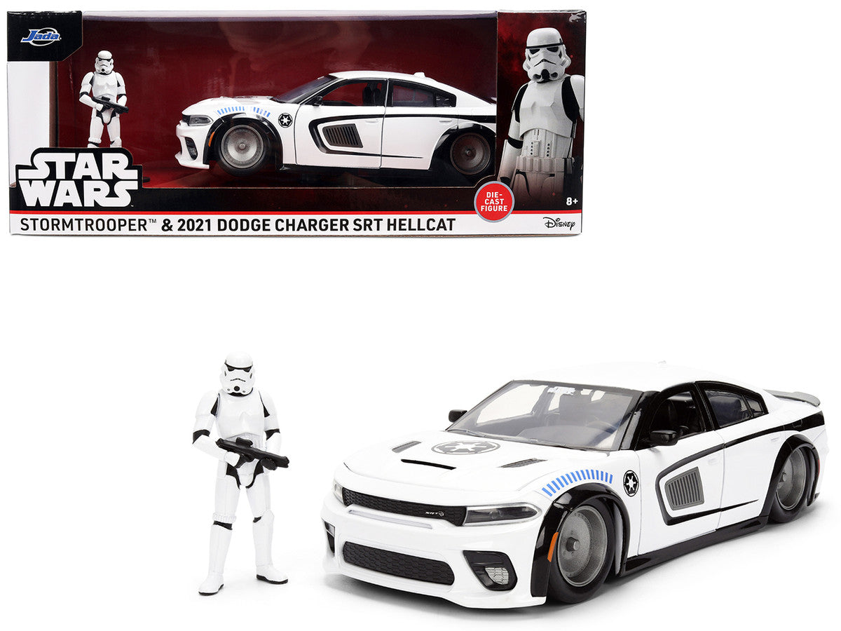 2021 Dodge Charger SRT Hellcat-Stormtrooper Figure "Star Wars"  JD36478