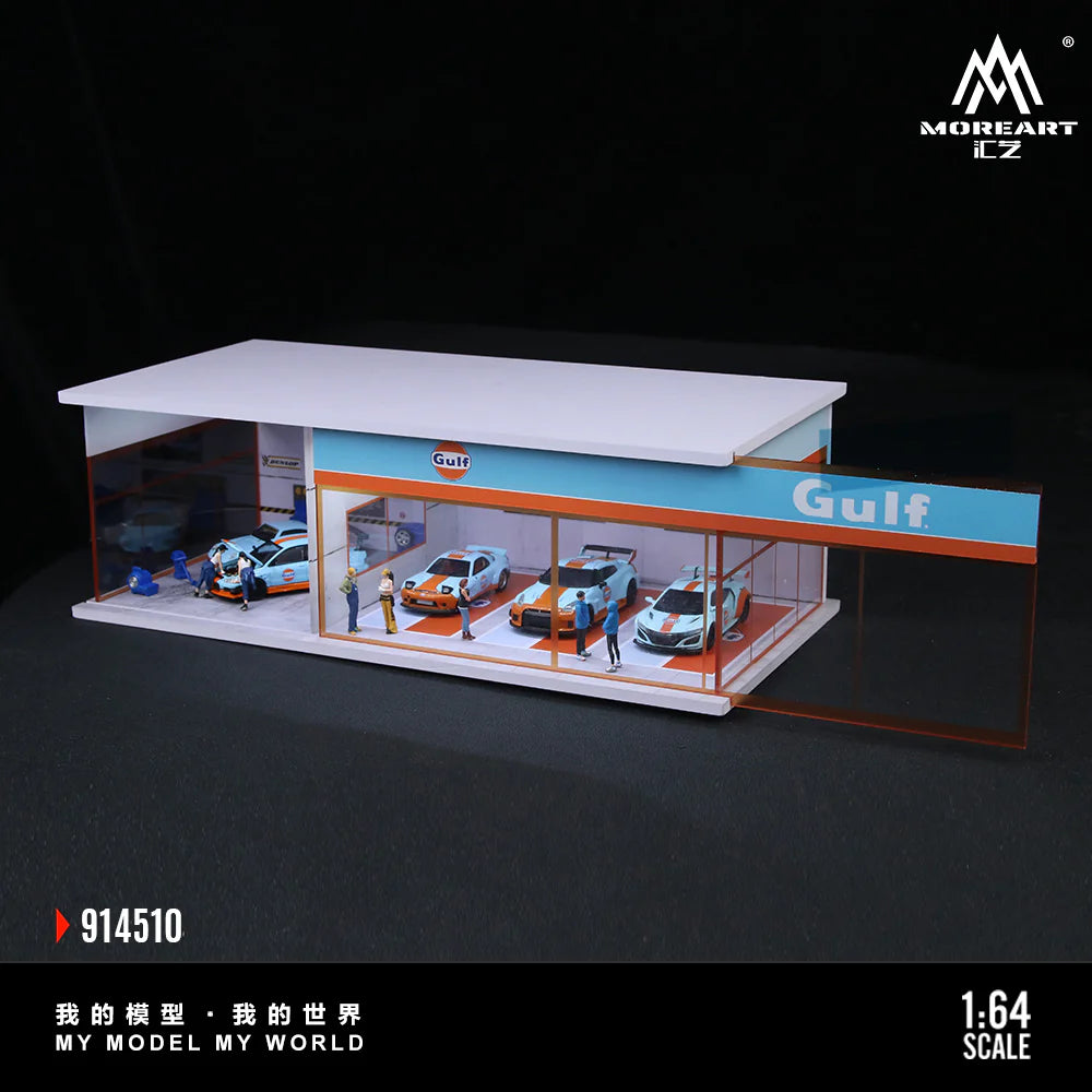 MoreArt 1/64-GULF PARKING EXHIBITION HALL MO914510