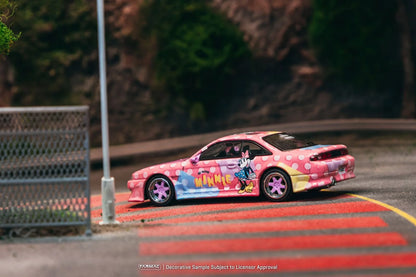 Tarmac Works Global64 1:64-VERTEX Silvia (S14) Minnie Mouse T64G-018-MN 