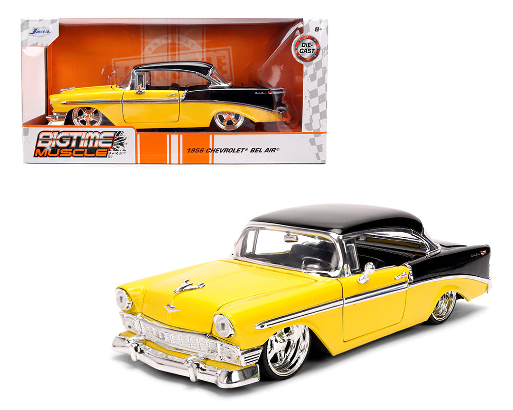 1956 Chevrolet Bel Air- Yellow/Black