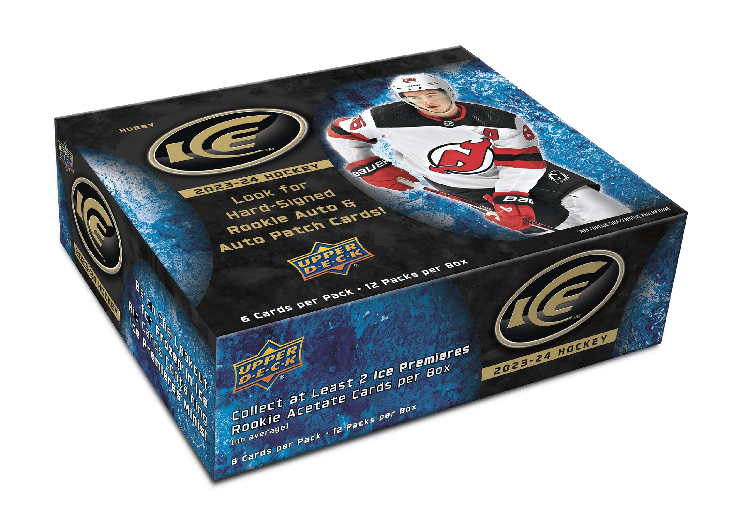 2023-24 Upper Deck Hockey Ice - Hobby Box
