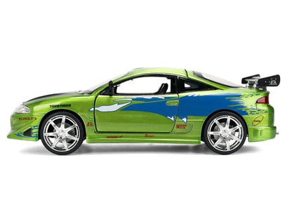 Brian’s Mitsubishi Eclipse – Green Color Brush Finish- Fast &amp; Furious 25 Year Anniversary