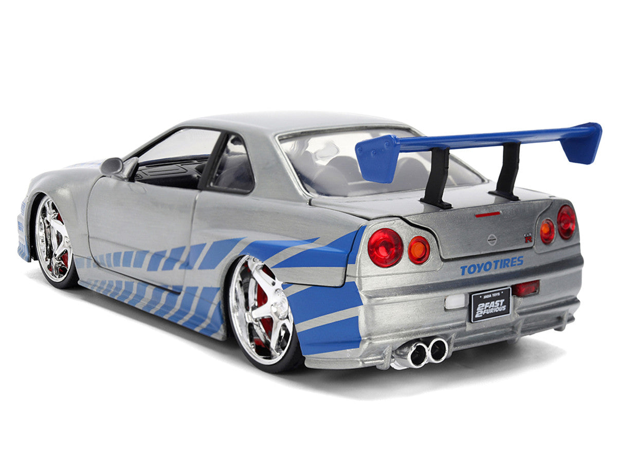 Brian’s 2002 Nissan Skyline GT-R34 – Silver- Fast &amp; Furious 25 Year Anniversary