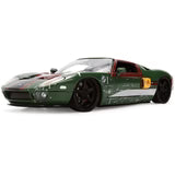 Star Wars Boba Fett and 2005 Ford GT – Green/Damaged