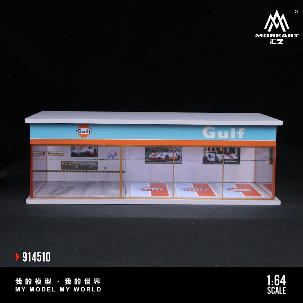 MoreArt 1/64-GULF PARKING EXHIBITION HALL MO914510