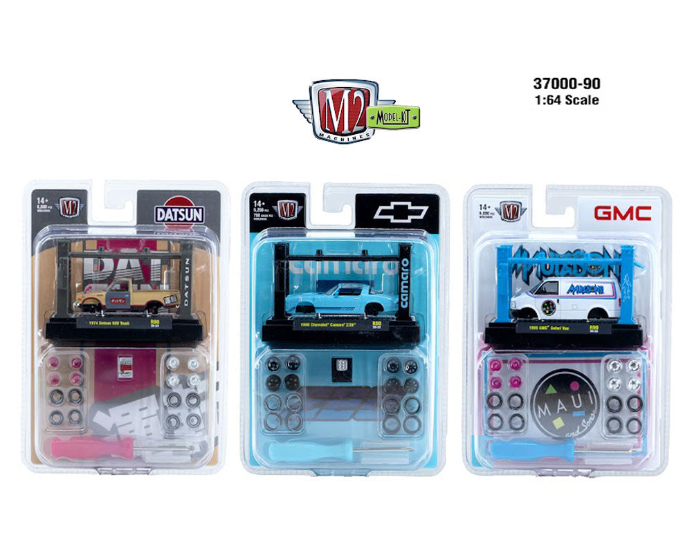 (PRE-ORDER 2026) M2 Machines 1:64 Model-Kit Release 90 Assortment – 37000-90