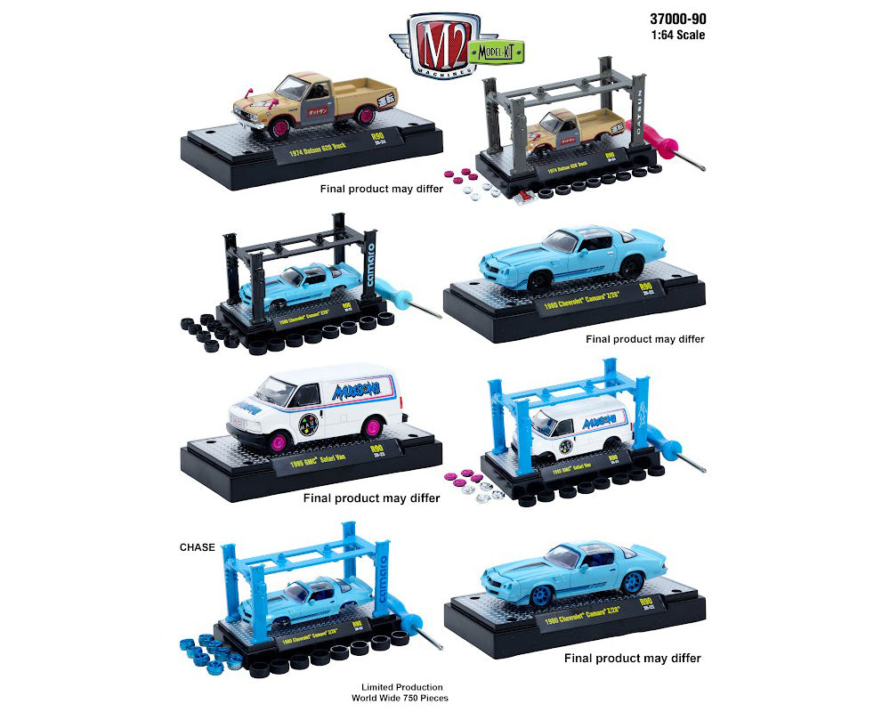 (PRE-ORDER 2026) M2 Machines 1:64 Model-Kit Release 90 Assortment – 37000-90