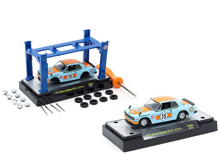 1971 Nissan Skyline 2000 GT-R "Gulf" (M2 Machines-37000-MJS01)