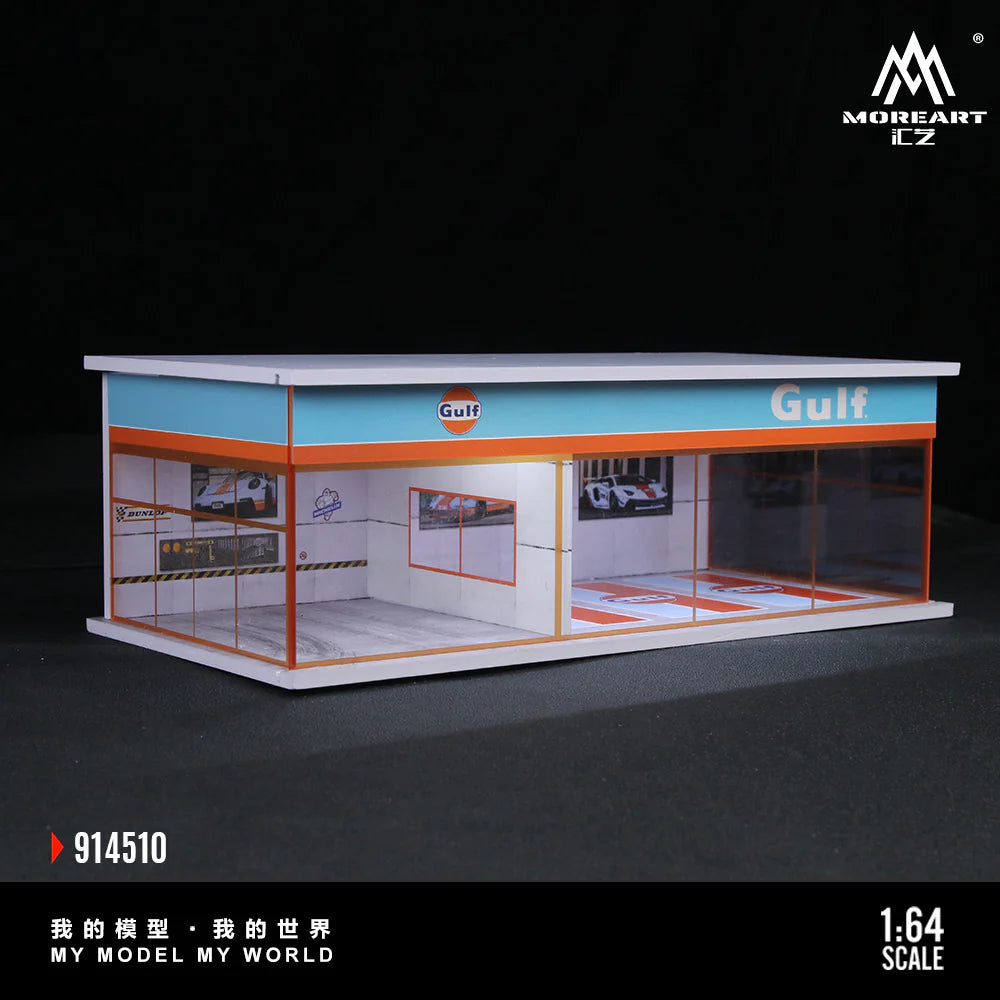 MoreArt 1/64-GULF PARKING EXHIBITION HALL MO914510