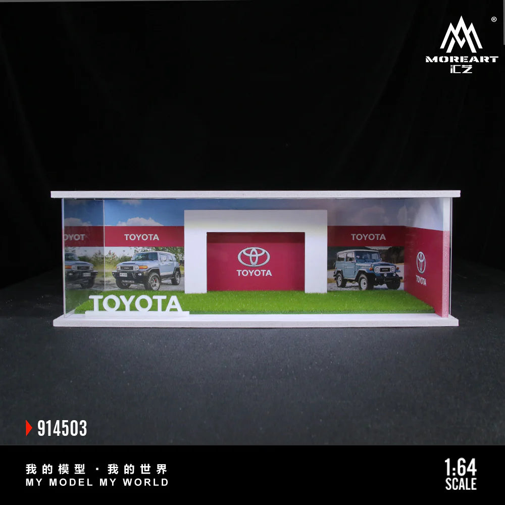 MoreArt Diorama 1:64-TOYOTA ASSEMBLY SHOWROOM