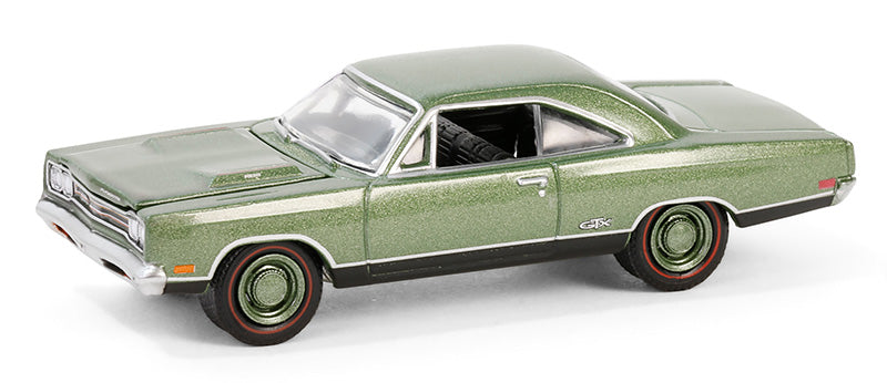 1969 Plymouth HEMI GTX in F8 Ivy Green Metallic