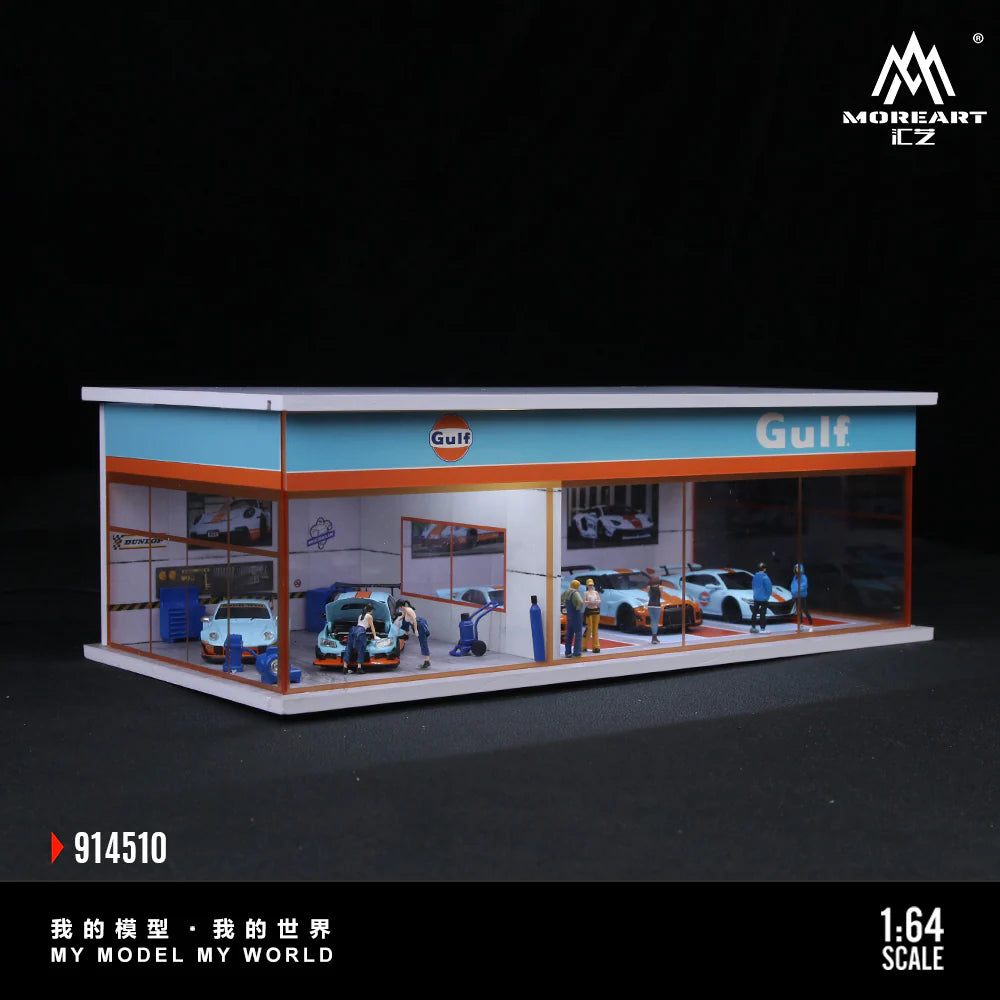 MoreArt 1/64-GULF PARKING EXHIBITION HALL MO914510