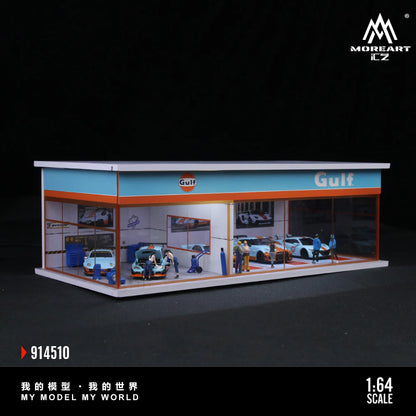 MoreArt 1/64-GULF PARKING EXHIBITION HALL MO914510