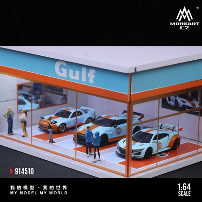 MoreArt 1/64-GULF PARKING EXHIBITION HALL MO914510