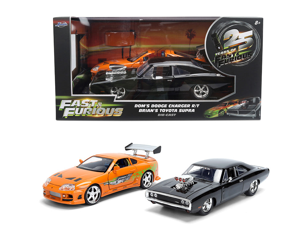 Dom’s Dodge Charger R/T and Brian’s Toyota Supra – Fast &amp; Furious 25th Anniversary