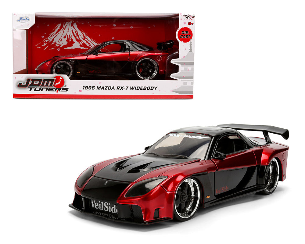 1995 Mazda RX-7 Widebody – Black/Red