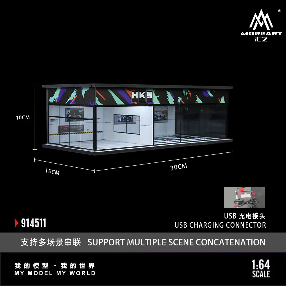 MoreArt 1/64-HKS PARKING EXHIBITION HALL MO914511