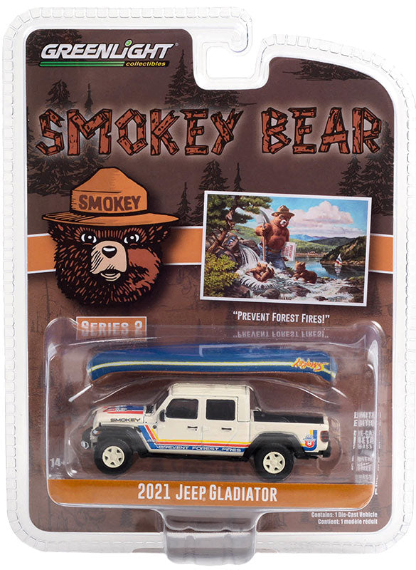2021 Jeep Gladiator with Canoe on Roof “Prevent Forest Fires!”