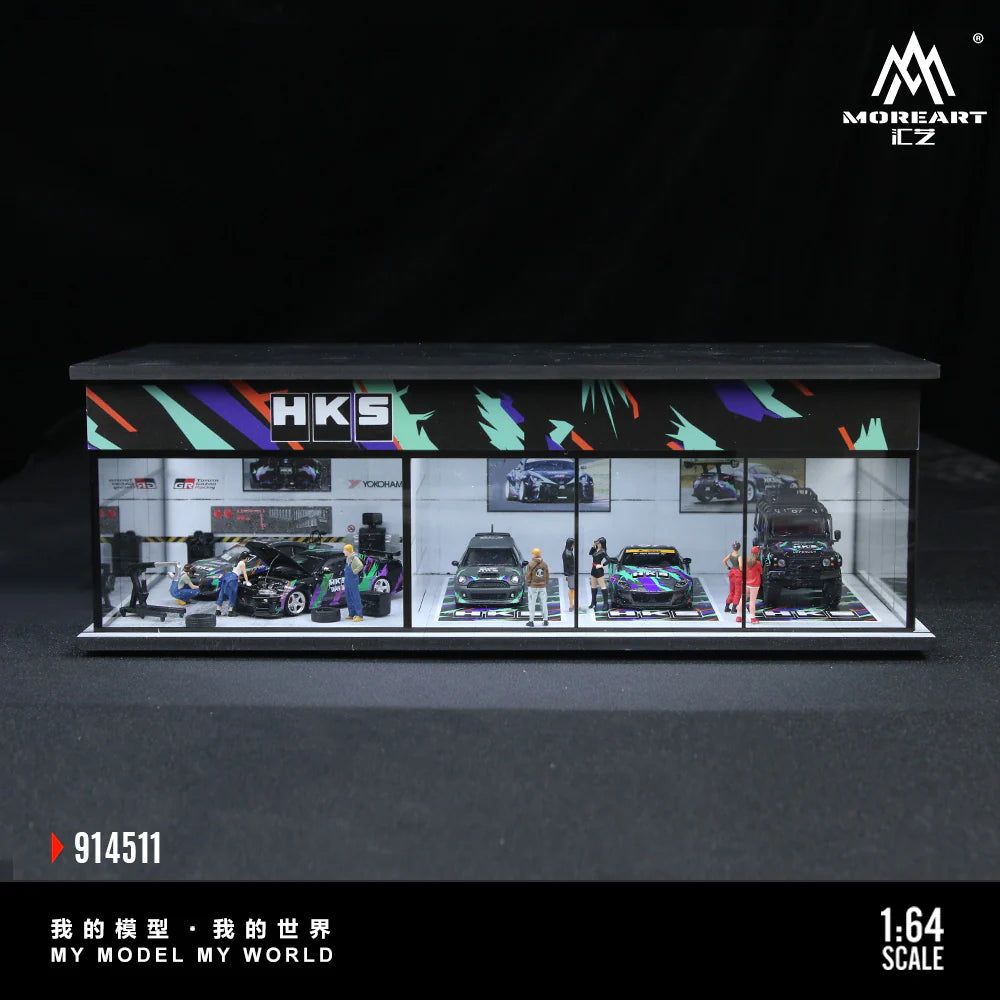 MoreArt 1/64-HKS PARKING EXHIBITION HALL MO914511