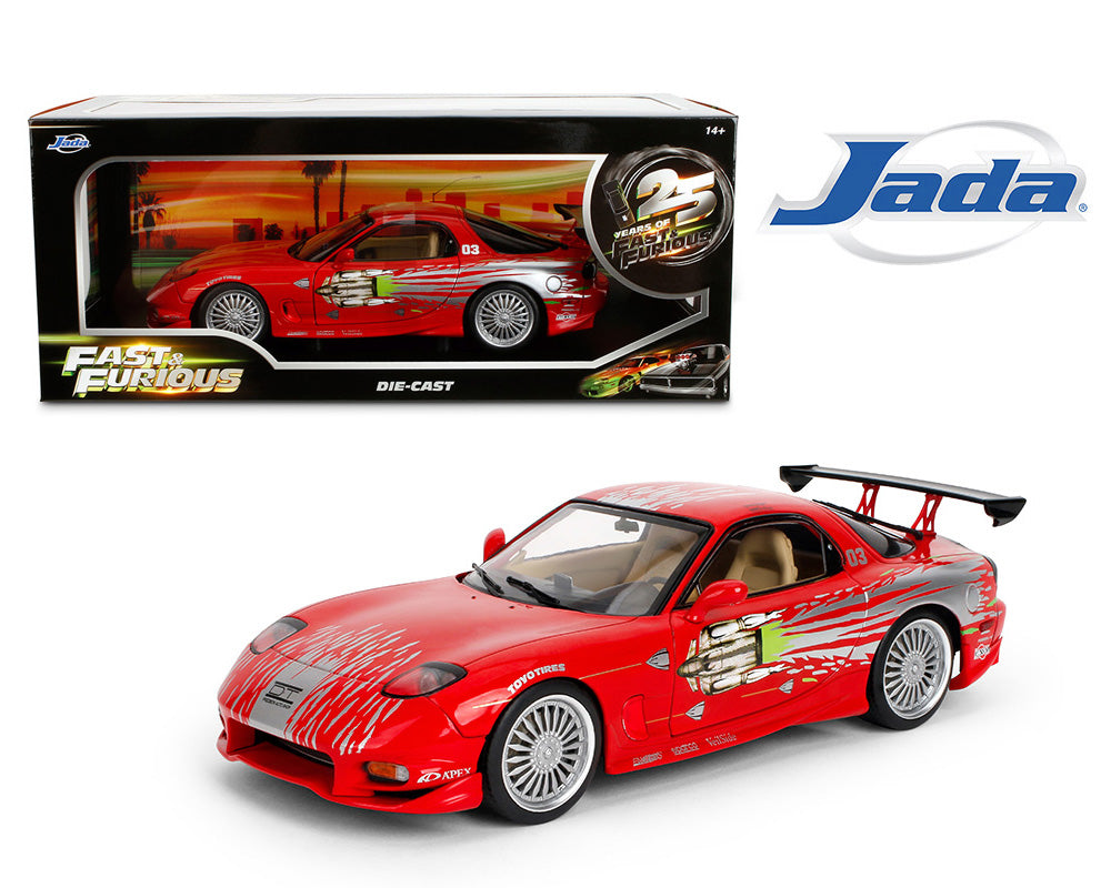 (PRE-ORDER 2026) Jada 1/18-Fast &amp; Furious Dom’s Mazda RX-7