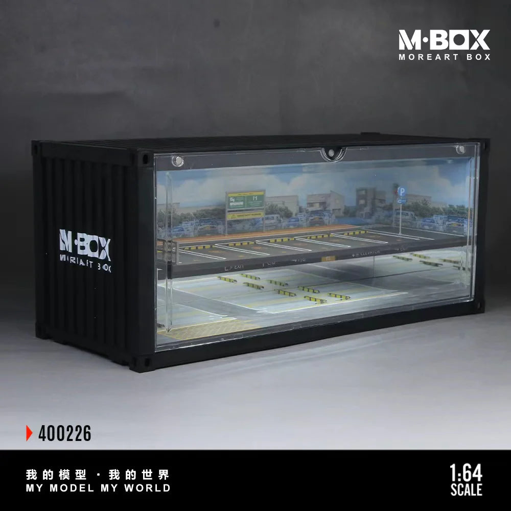 MBOX Scène de Garage Souterrain avec Conteneur Version B 1:64 MB400226