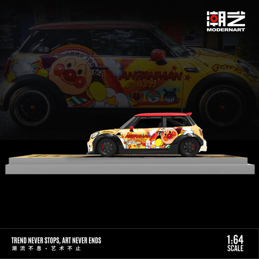 ModernArt 1:64-BMW Mini Cooper ANPANMAN MD643643