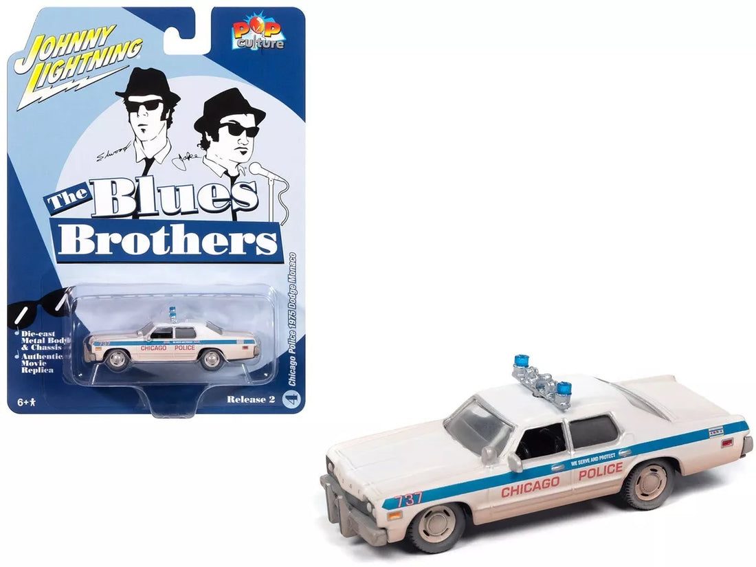 1975 Dodge Monaco Chicago Police White (Dirty Version) Blues Brothers (1980)