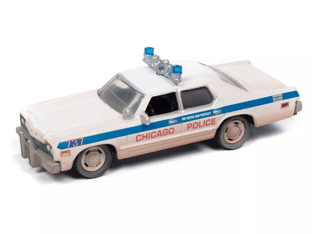 1975 Dodge Monaco Chicago Police White (Dirty Version) Blues Brothers (1980)
