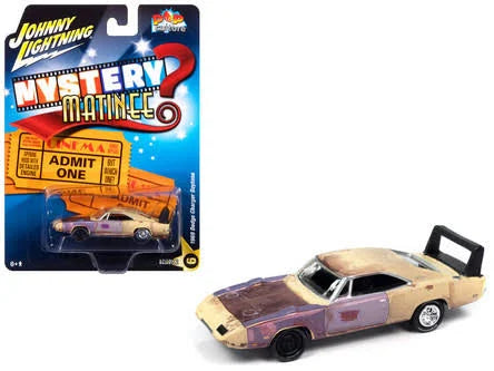 1969 Dodge Charger Daytona Beige (Weathered) "Mystery Matinee" "Pop Culture" (Limite 1 per client-Limit 1 per client)