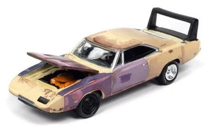 1969 Dodge Charger Daytona Beige (Weathered) "Mystery Matinee" "Pop Culture" (Limite 1 per client-Limit 1 per client)