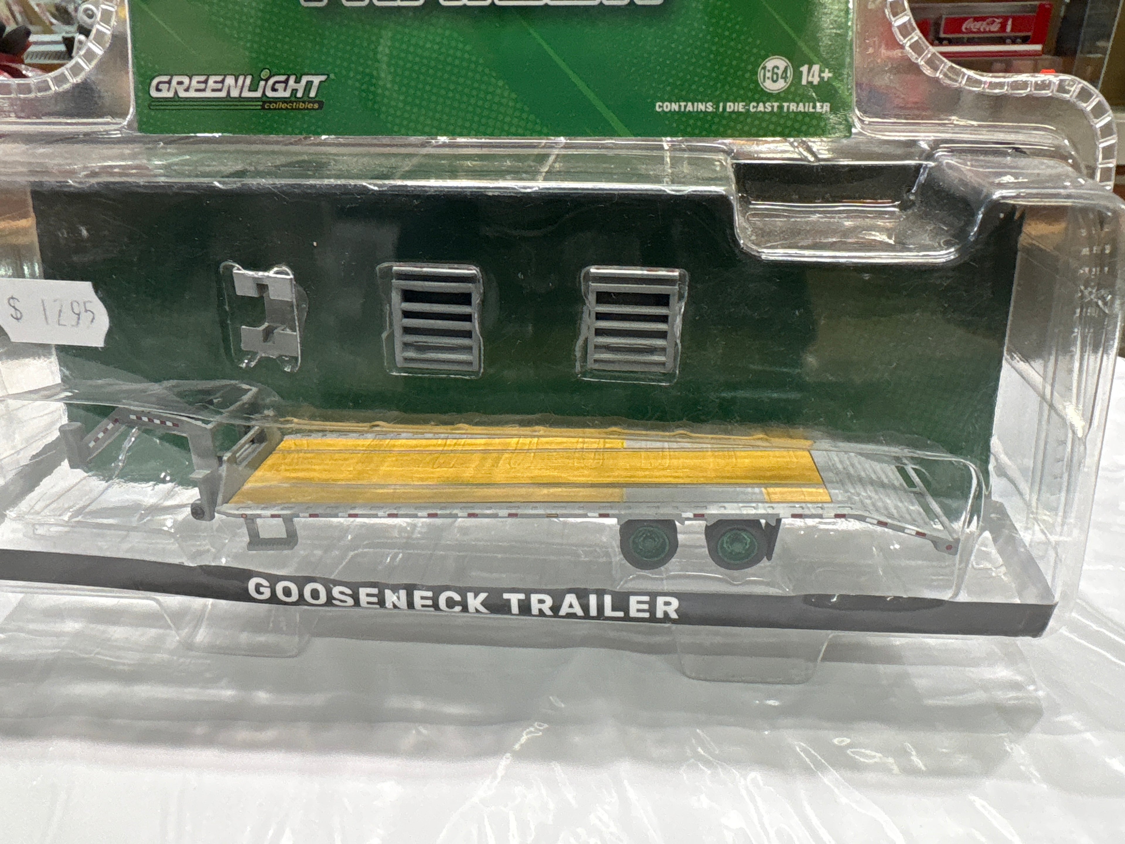 Gooseneck Trailer in Primer Gray remorque