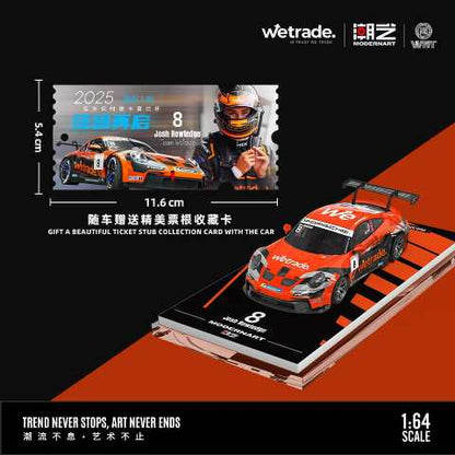 ModernArt 1:64- Porsche 911 GT3 CUP-No.8 Standard MD647310