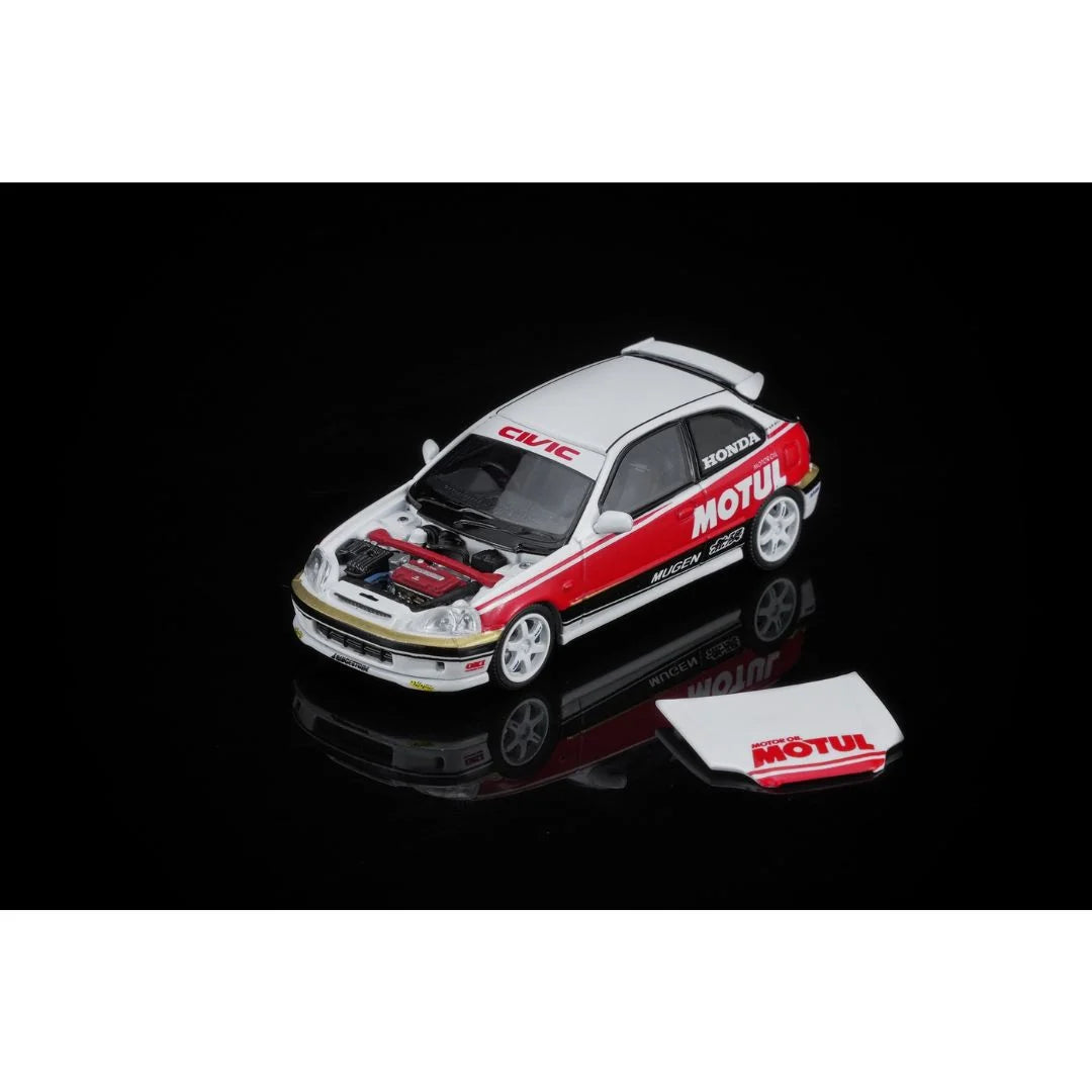 MOTORHELIX 1:64 Honda Civic Type R (EK9) Customized – Motul Livery – M65018