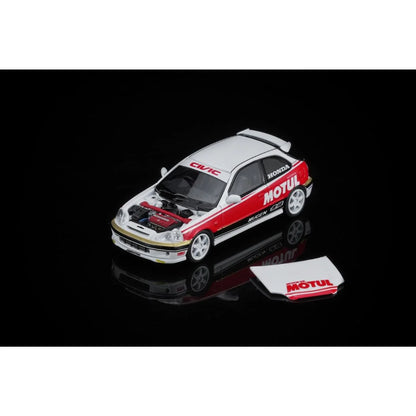 MOTORHELIX 1:64 Honda Civic Type R (EK9) Customized – Motul Livery – M65018