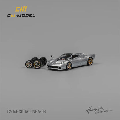 (PRE-ORDER 2025) Pagani Codalunga (Metallic Silver)