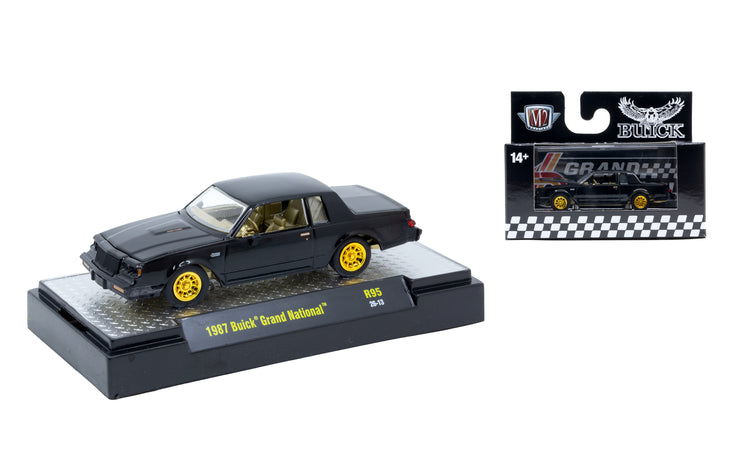 CHASE CARS 1987 Buick Grand National (CHASE-32600-95E) (M2 Machines Detroit-Muscle Release 95) (Copy)