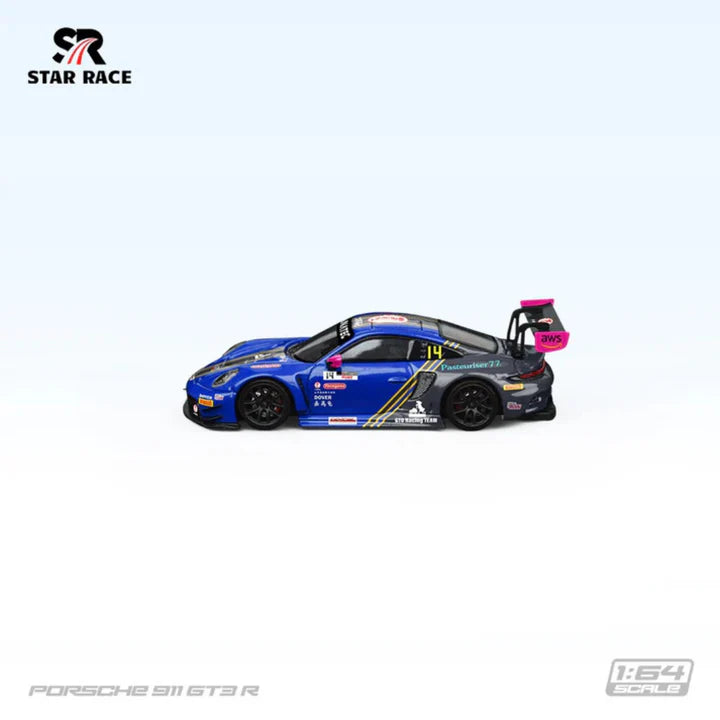 Porsche 911 GT3 R No.14 GT6 Racing Blue/Black 1:64 – Star Race SR64038