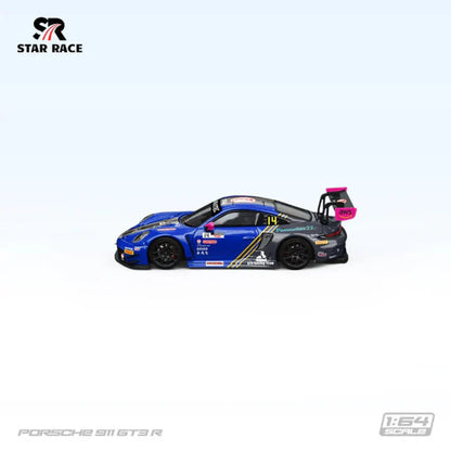 Porsche 911 GT3 R No.14 GT6 Racing Blue/Black 1:64 – Star Race SR64038