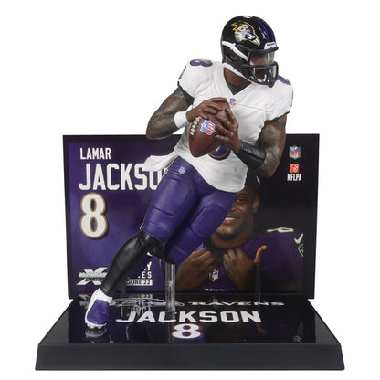 Lamar Jackson (Baltimore Ravens) NFL McFarlane Figurine 7"