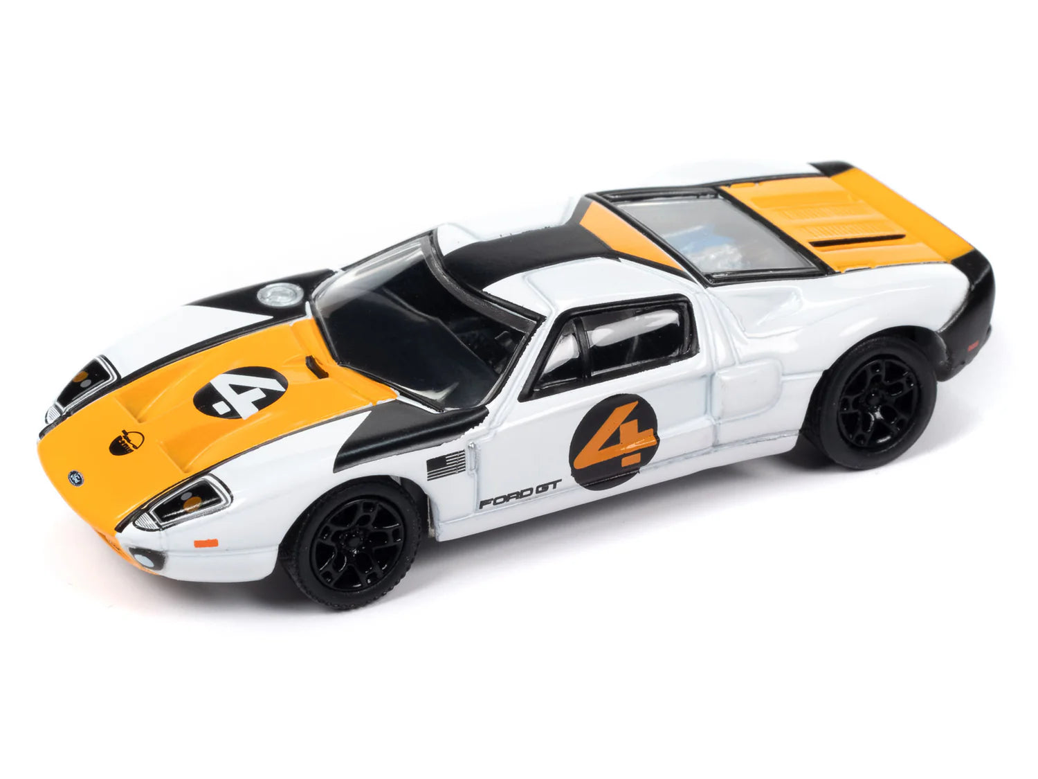 2005 Ford GT (White w/ Orange &amp; Flat Black)