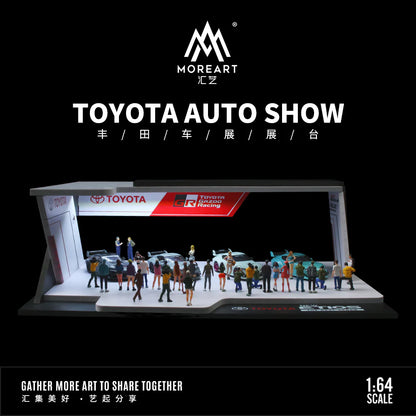 MoreArt 1:64 Stand d’exposition Toyota Auto Show – MO925206