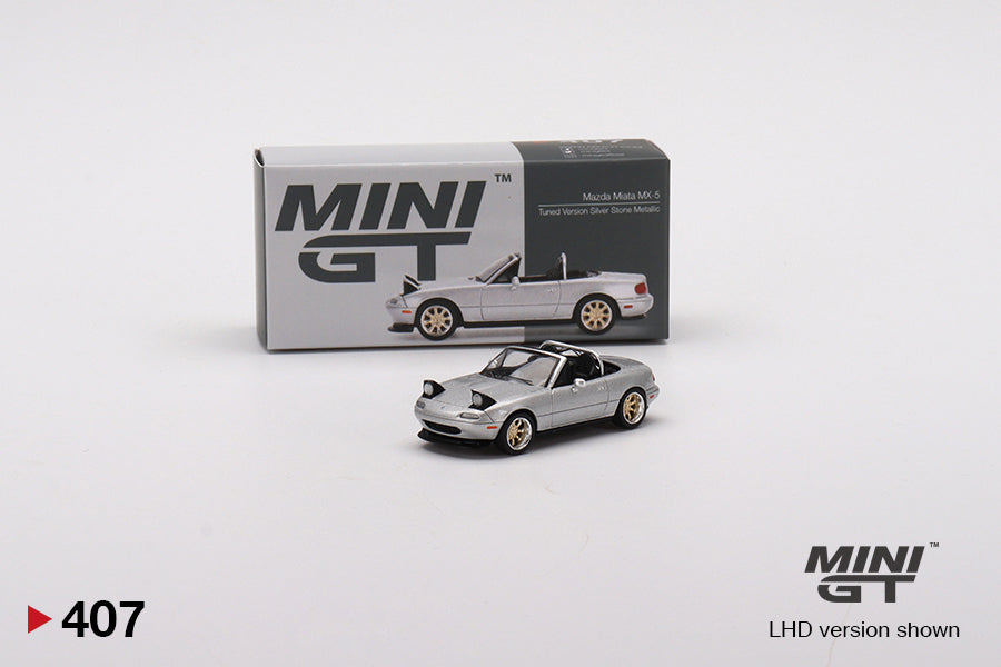 Mazda Miata MX-5 (NA) Tuned Version Silver Stone Metallic Silver