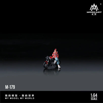 MoreArt 1:64 Buell XB12S Red Motorcycle Doll – MO222179